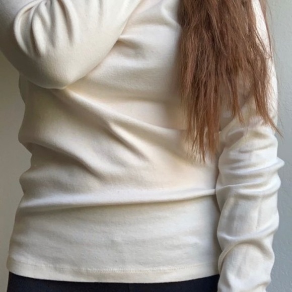 Banana Republic Large White Long Sleeve Shirt - Picture 5 of 9